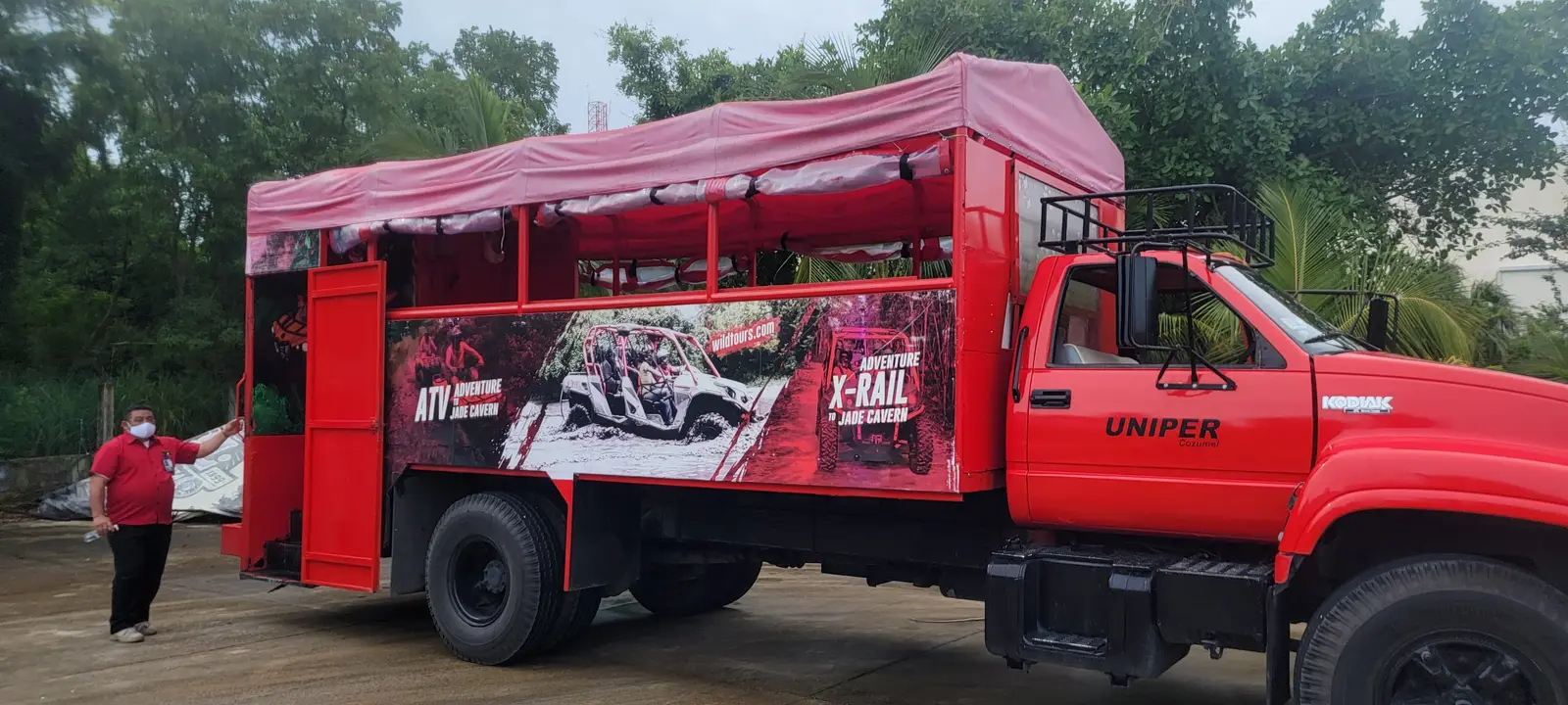 Our ride to El Cedral