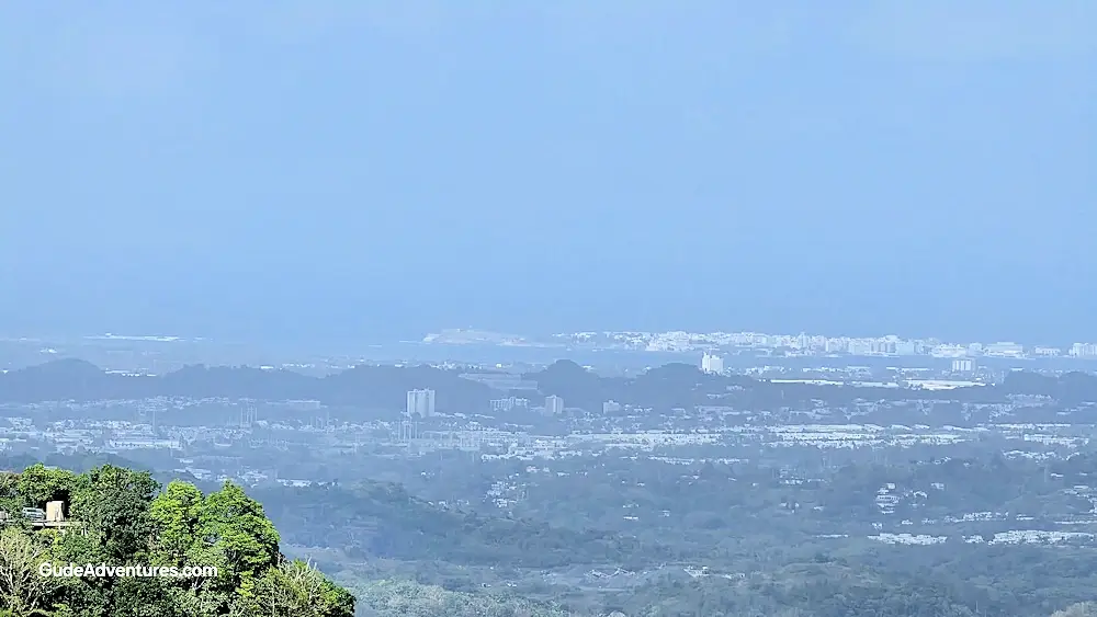 View to San Juan and the Atlantic Ocean