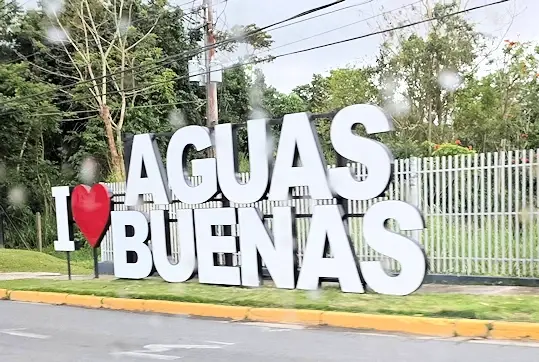 Aguas Buenas sign