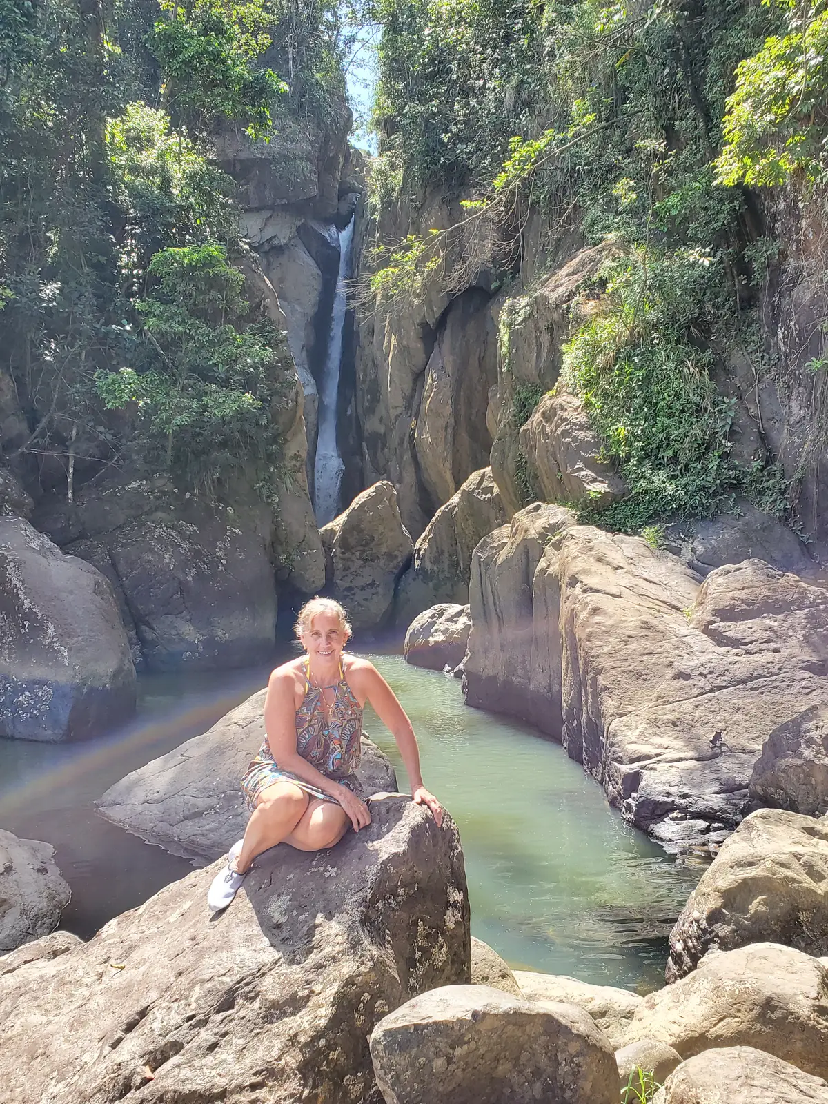 Rio Espiritu Santo waterfall