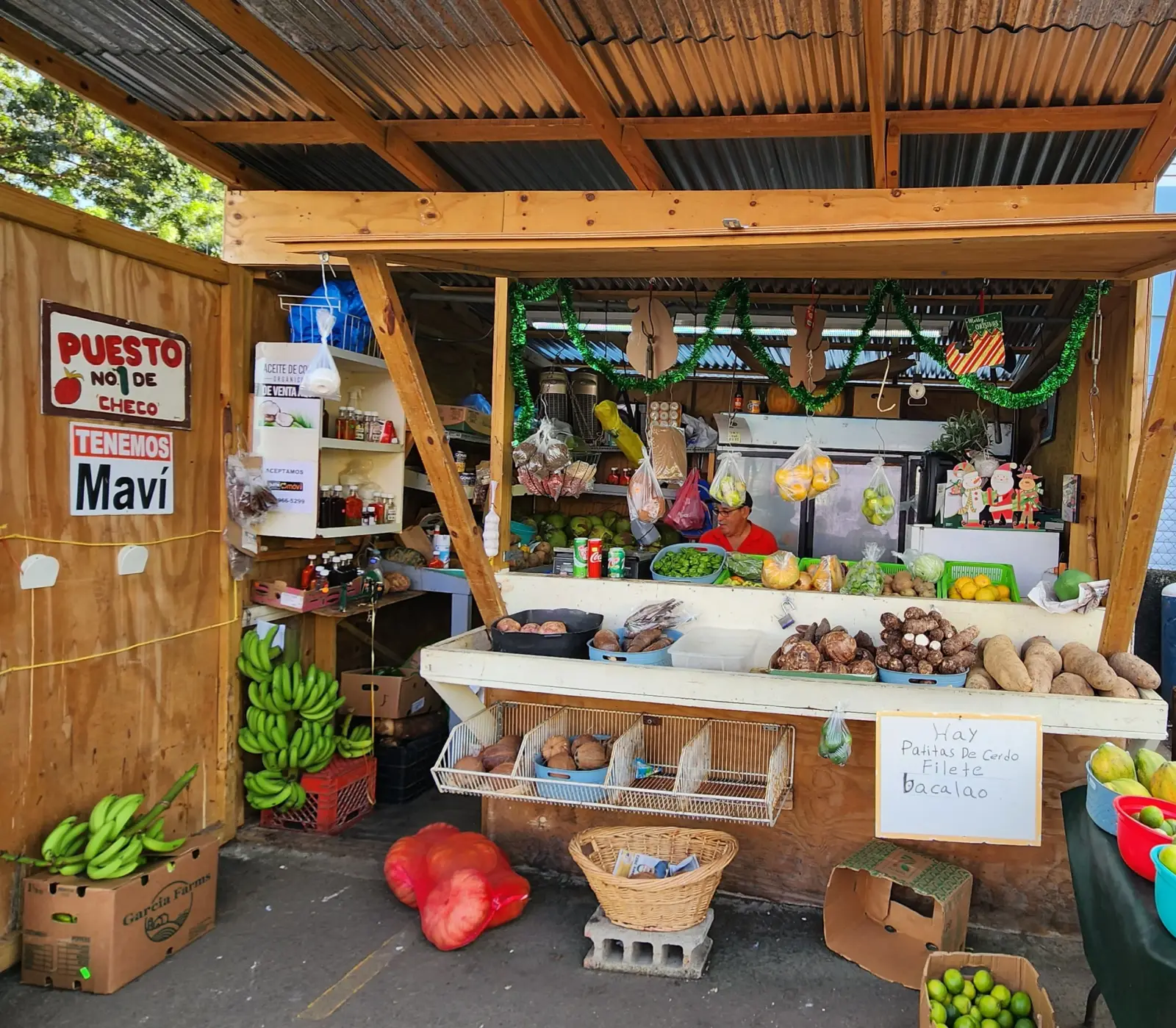 Farmer's market near the town square