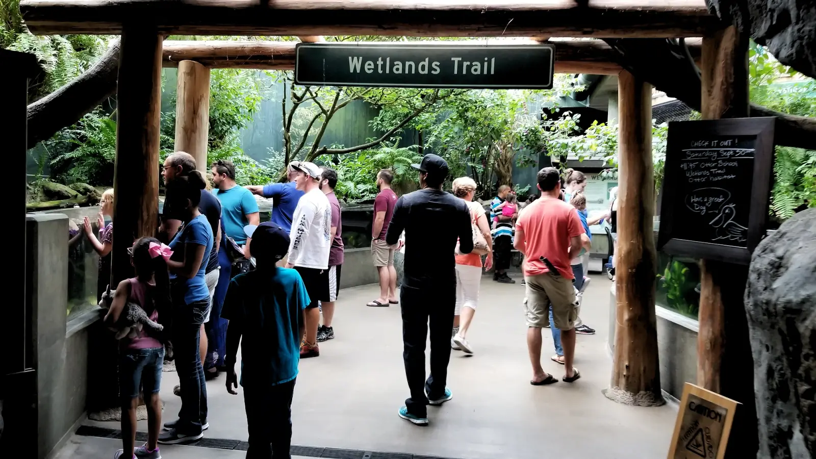 Entrance to the Wetlands Trail