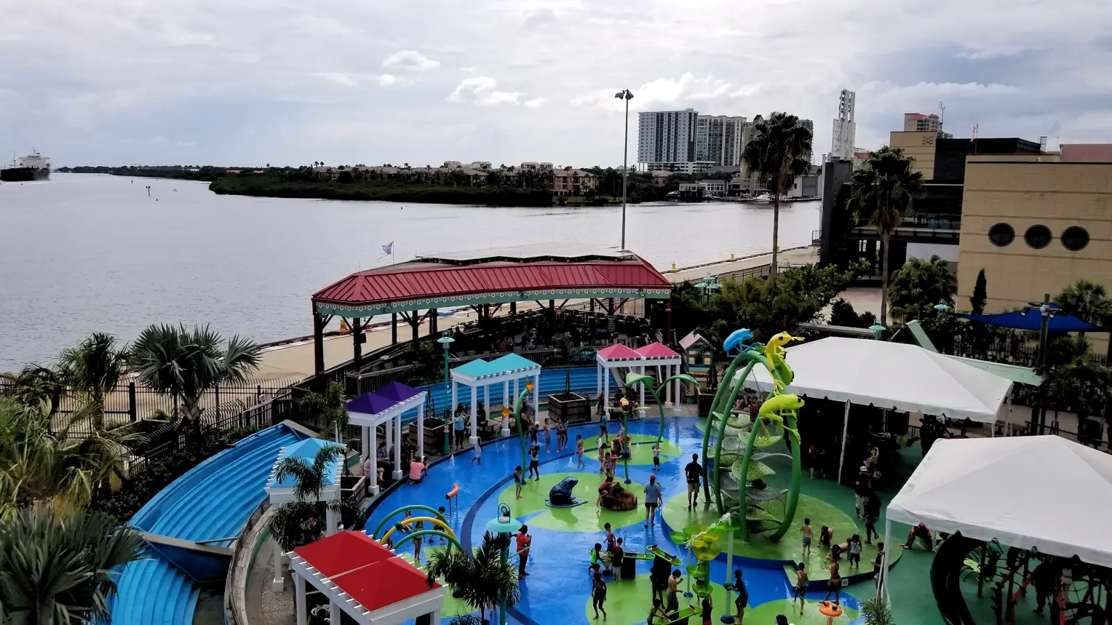 Splash Pad outdoor water play area