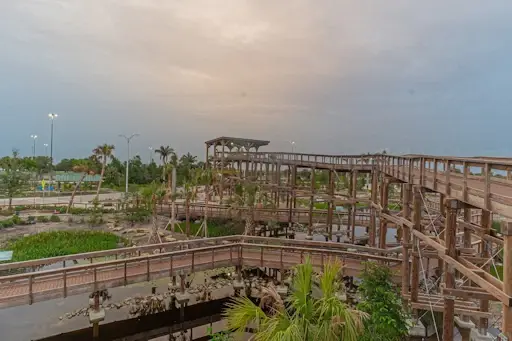 Observation Tower at the Alligator Alley Visitor Center