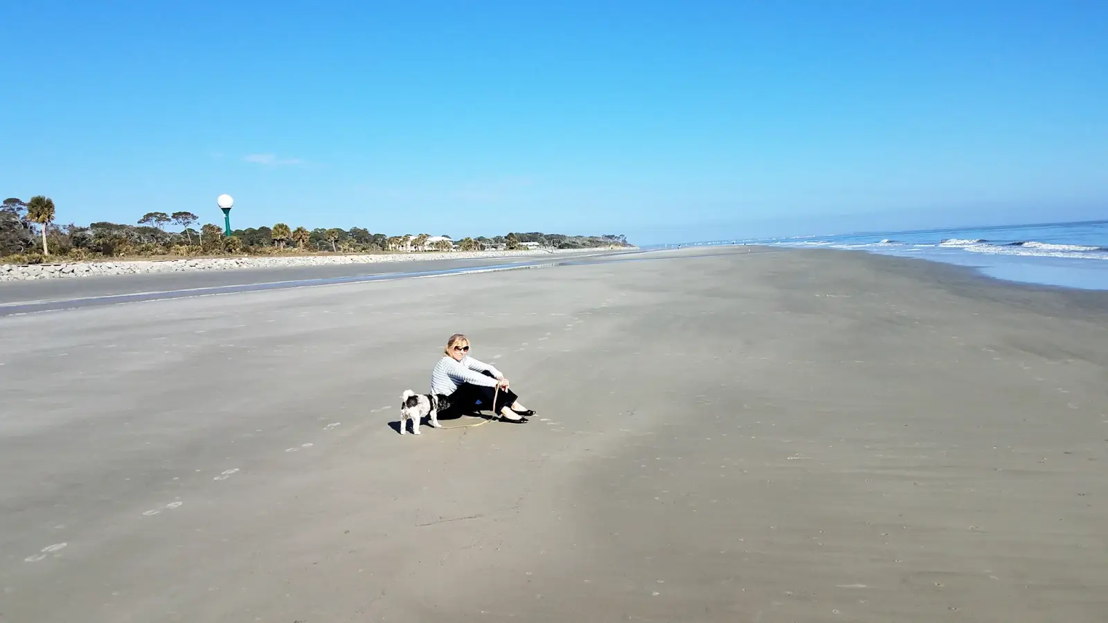 The beach near Fort Clinch