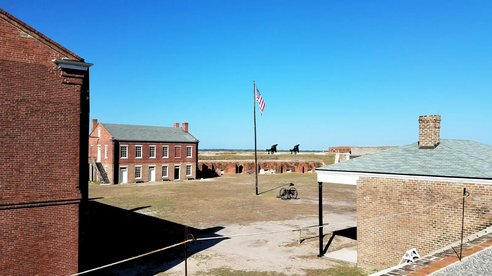 Inside Fort Clinch