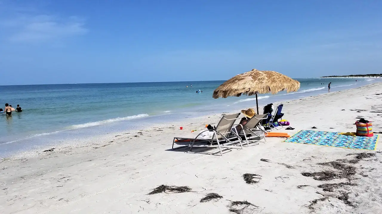 The beach at Fort De Soto