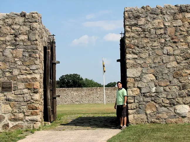 The gates of Fort Frederick