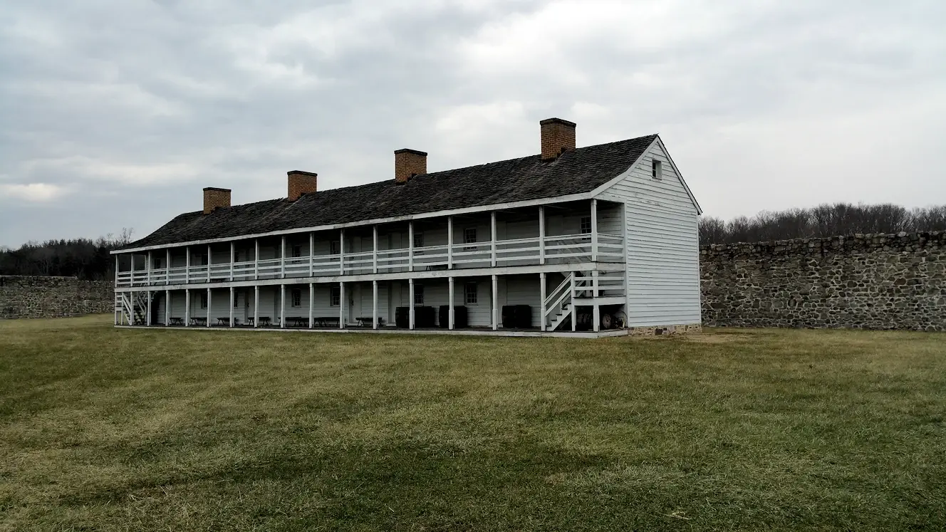 Barracks at Fort Frederick