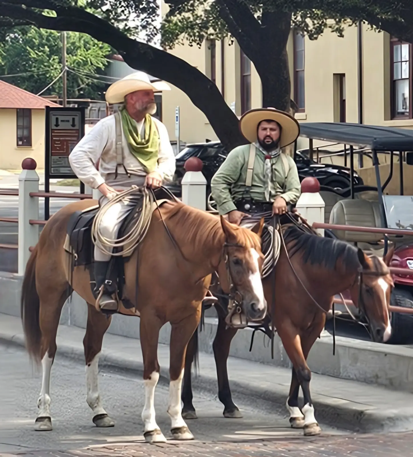 Cowboys at the Stockyards