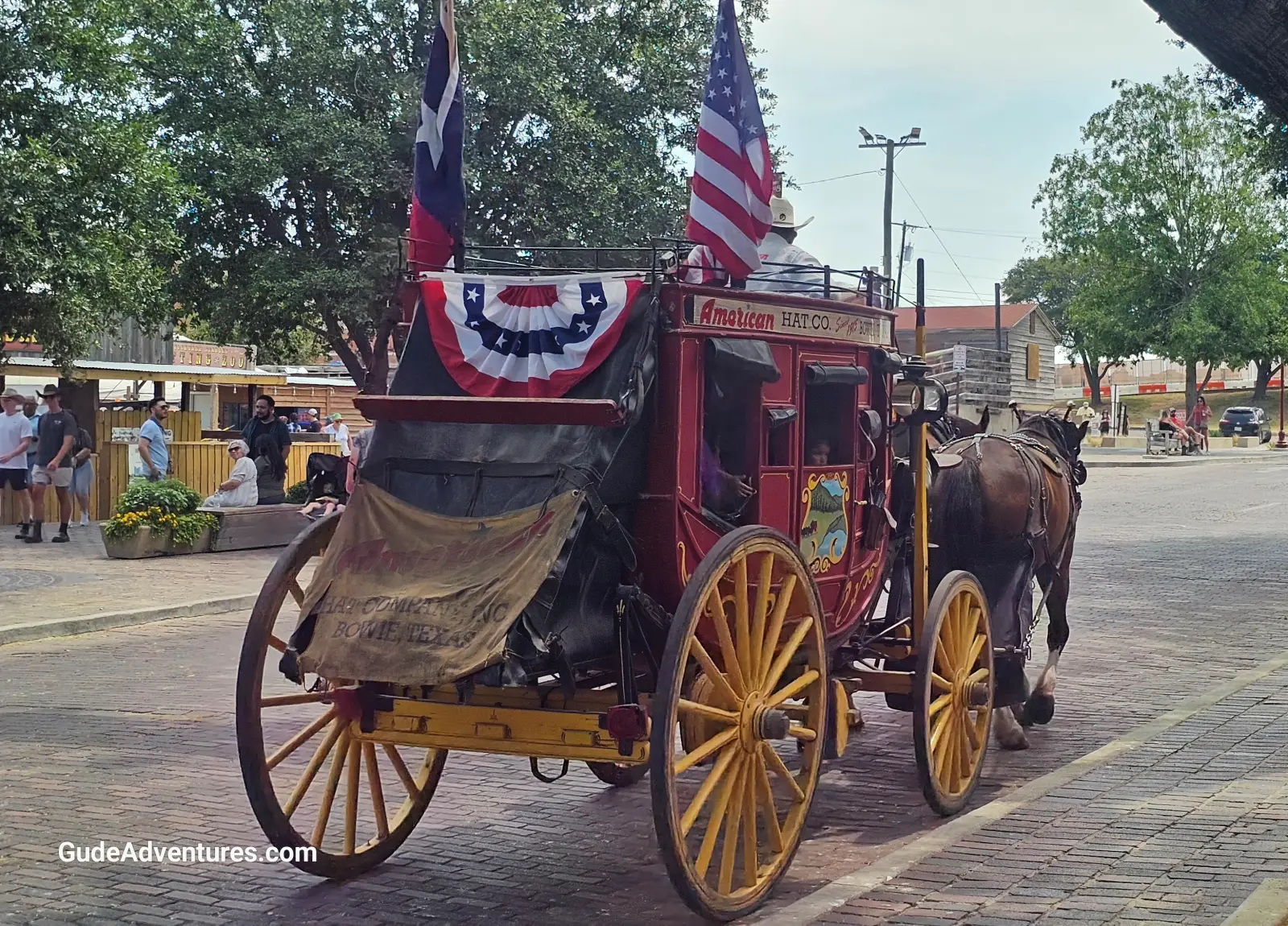 Stagecoach Ride at the Stockyards