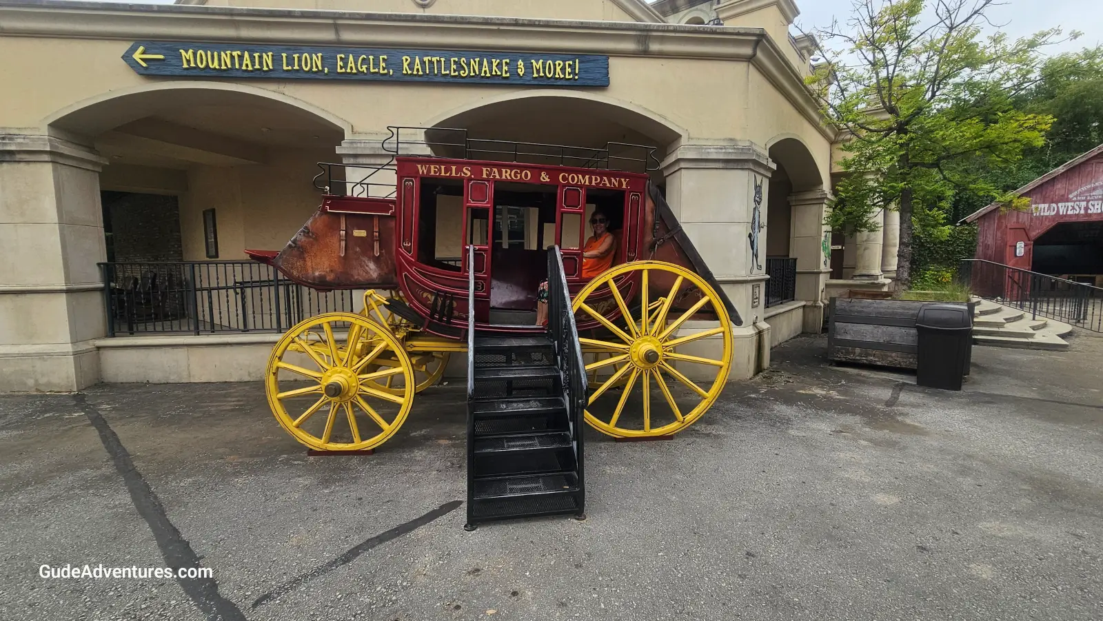 Stagecoach in the Texas Wild! section