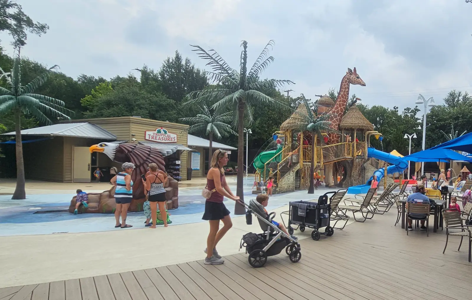 Children's Waterpark in the Fort Worth Zoo