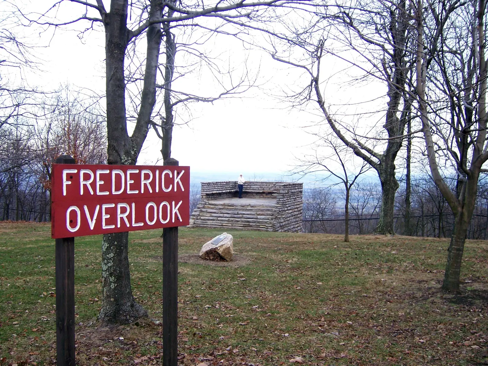 Frederick Overlook from Gambrill State Park 