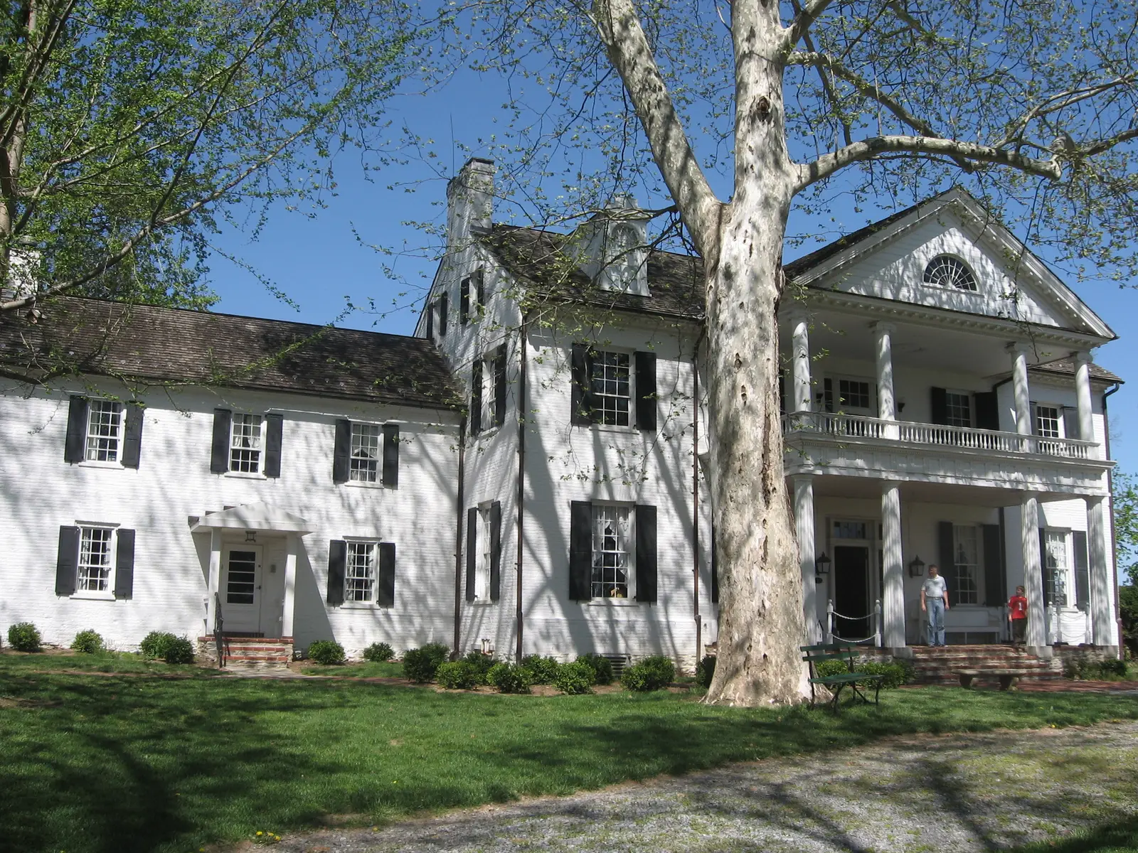 Thomas Johnson house at Rose Hill Manor