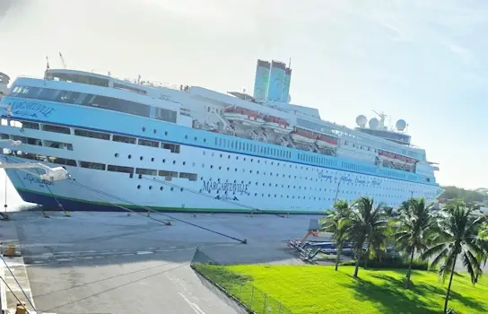 The Margaritaville Paradise sails regularly to Freeport from Palm Beach, Florida