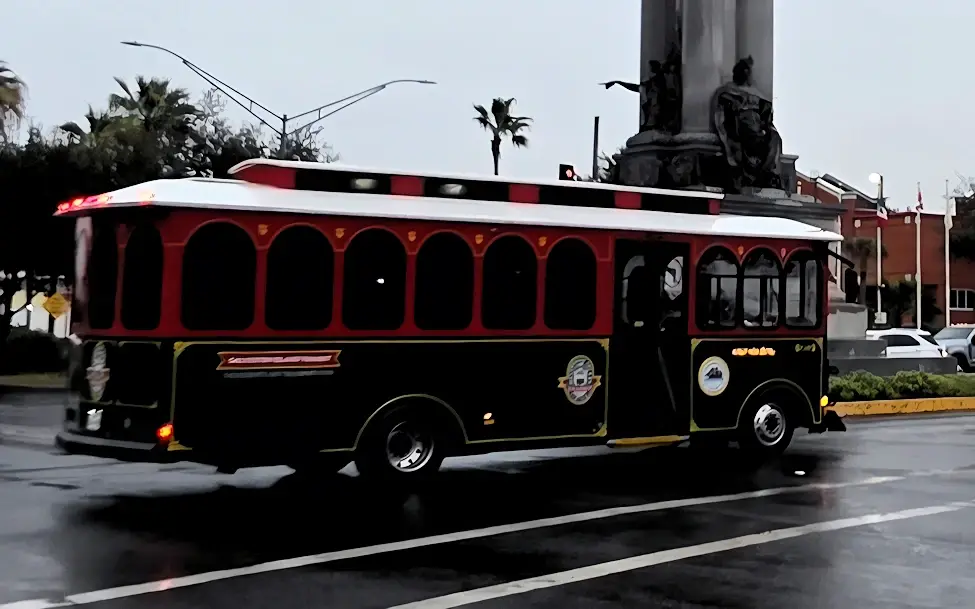 Trolley on Broad Street