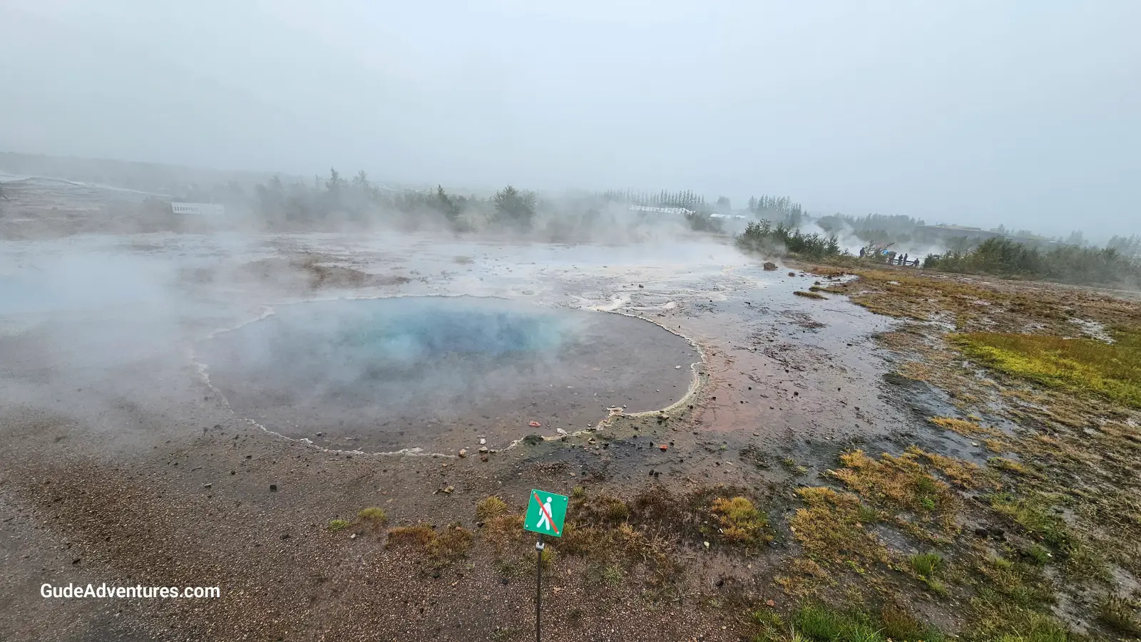 The Konungshver Geyser.