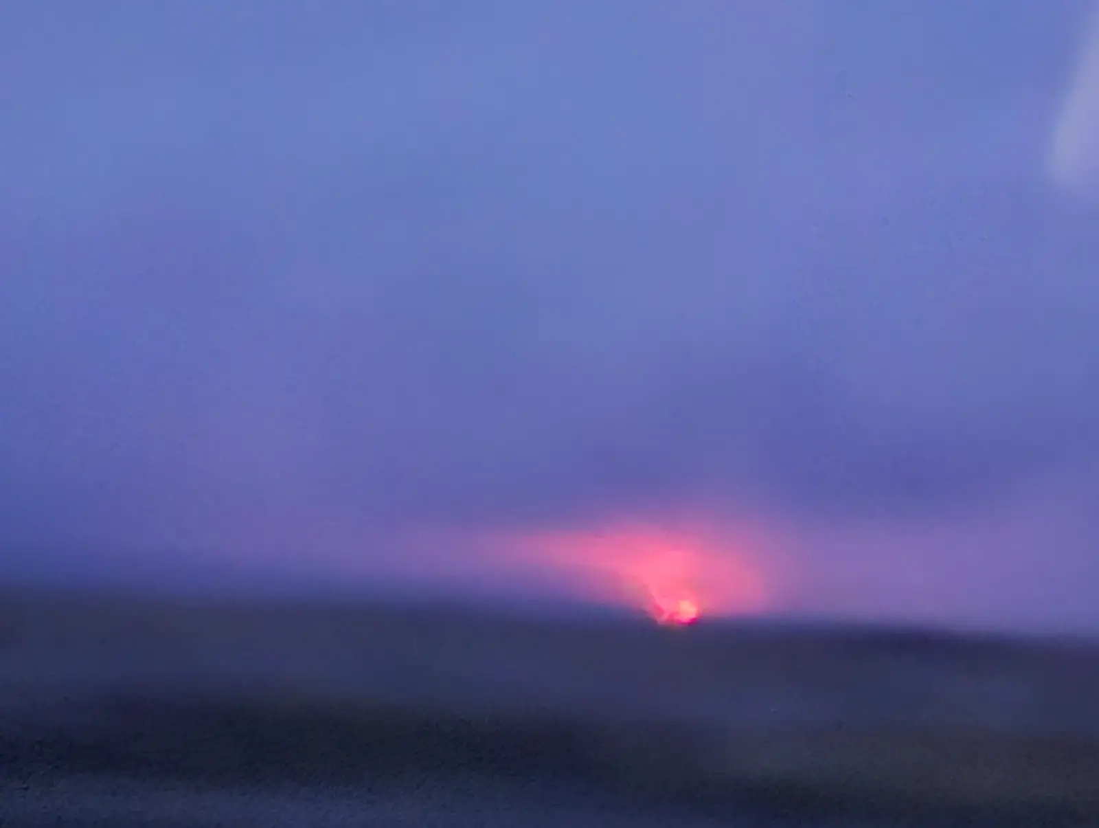 View of the eruption on 9/1/2024 