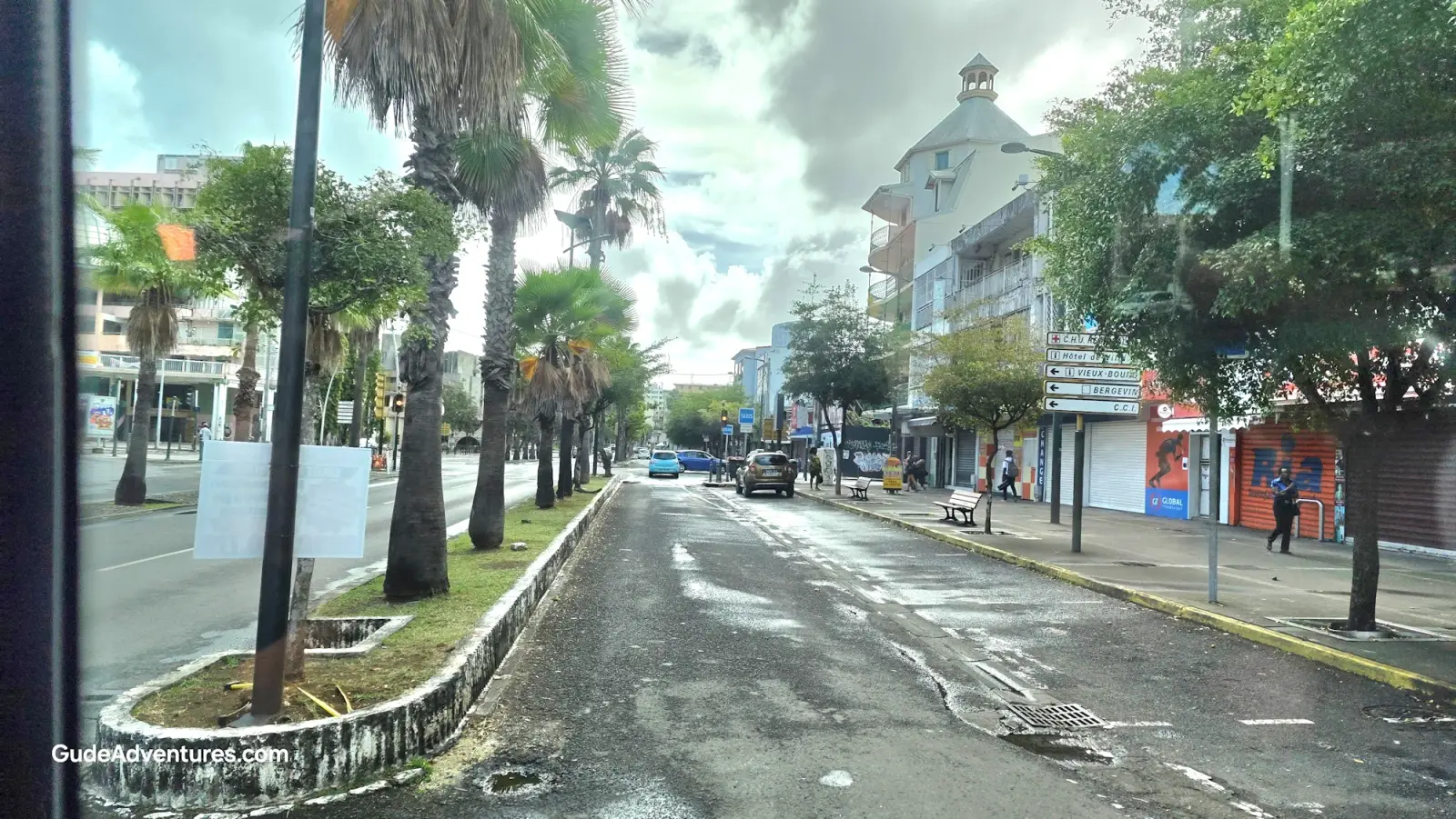 Downtown Pointe-a-Pitre in Guadeloupe