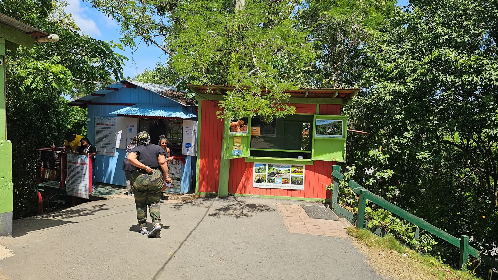 2Ticket booths for Hacienda Campo Rico and Ecoquest