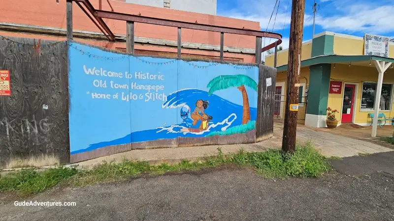 Lilo and Stitch mural