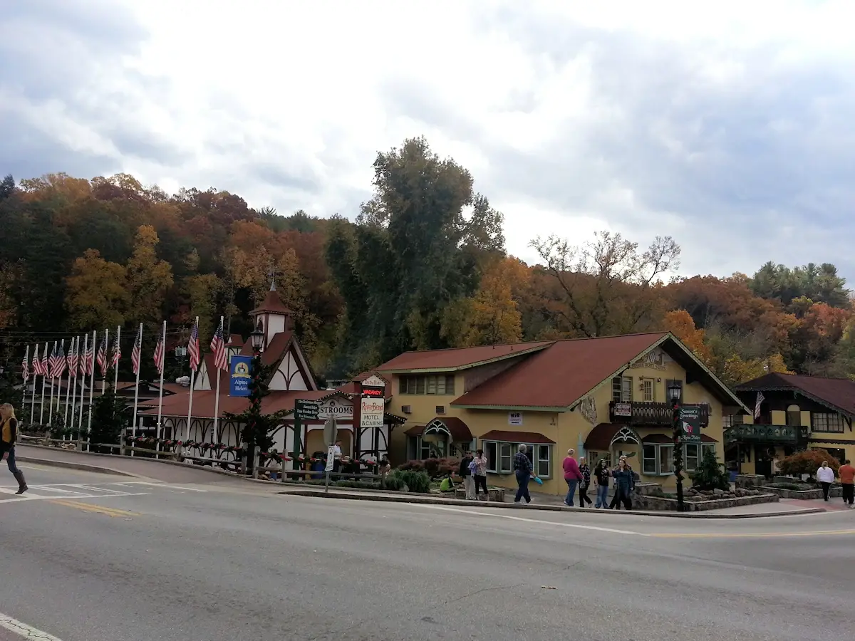 Main street in Helen Georgia