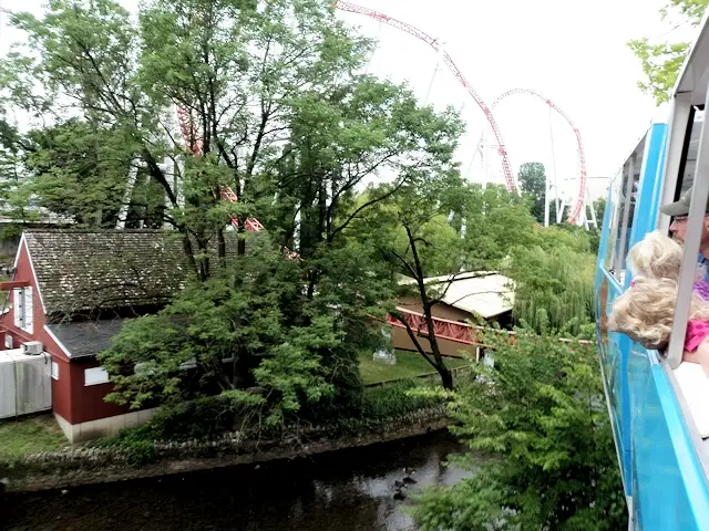 Rollercoasters at Hershey Park