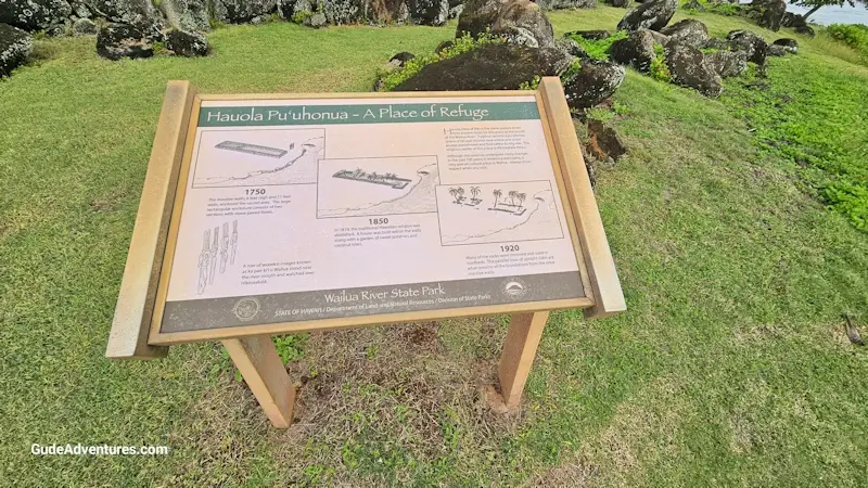 Hikinaakala Heiau temple information