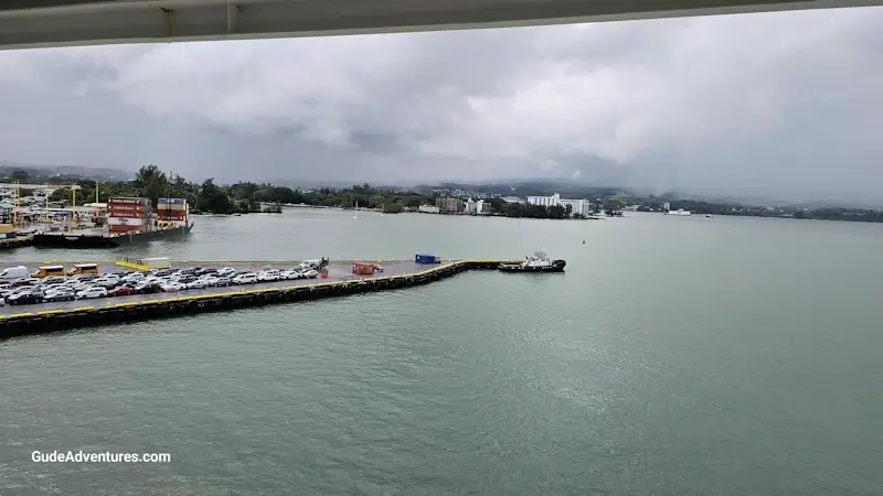 View of Hilo from the harbor