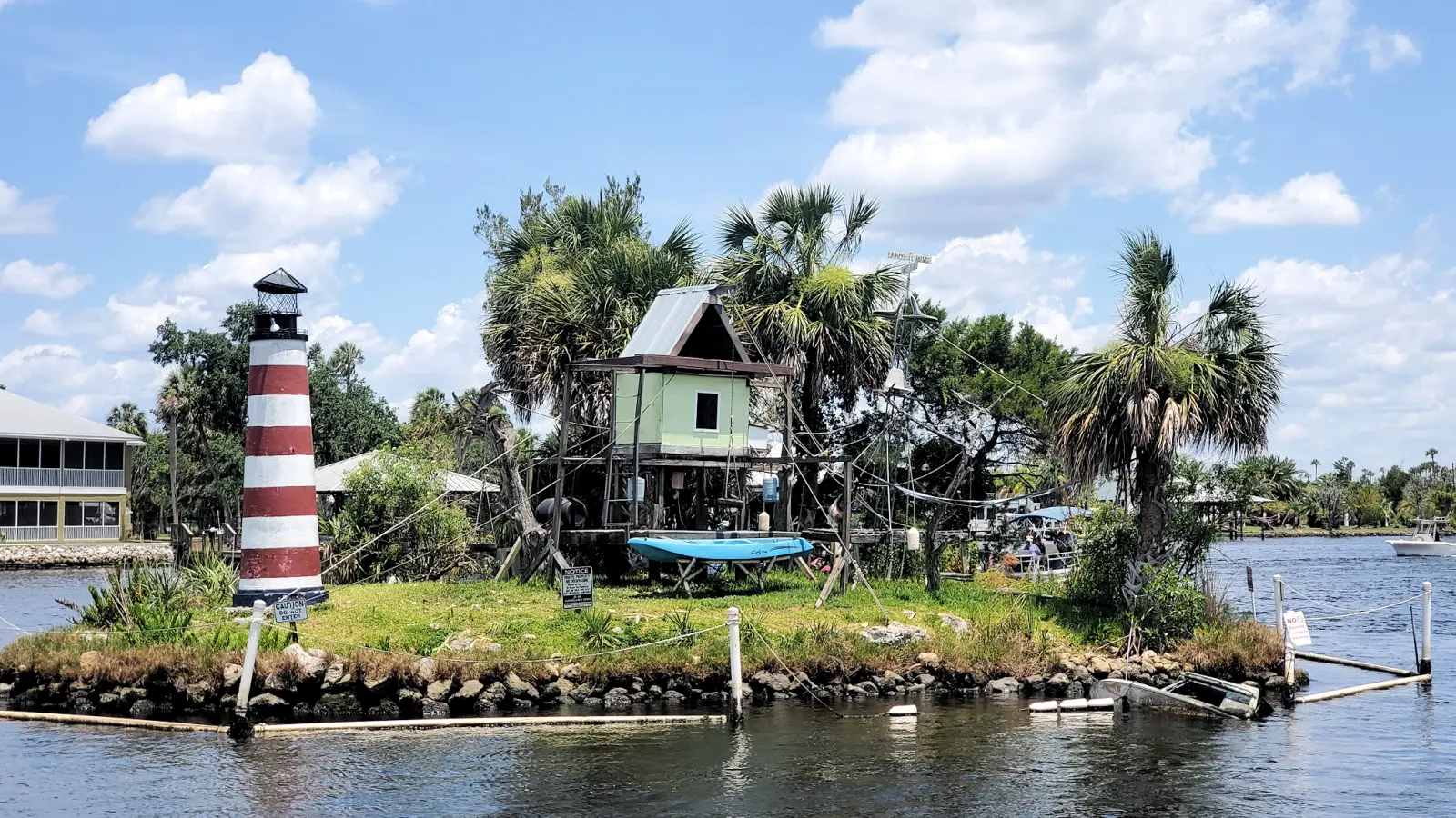 Monkey Island in the Homosassa River