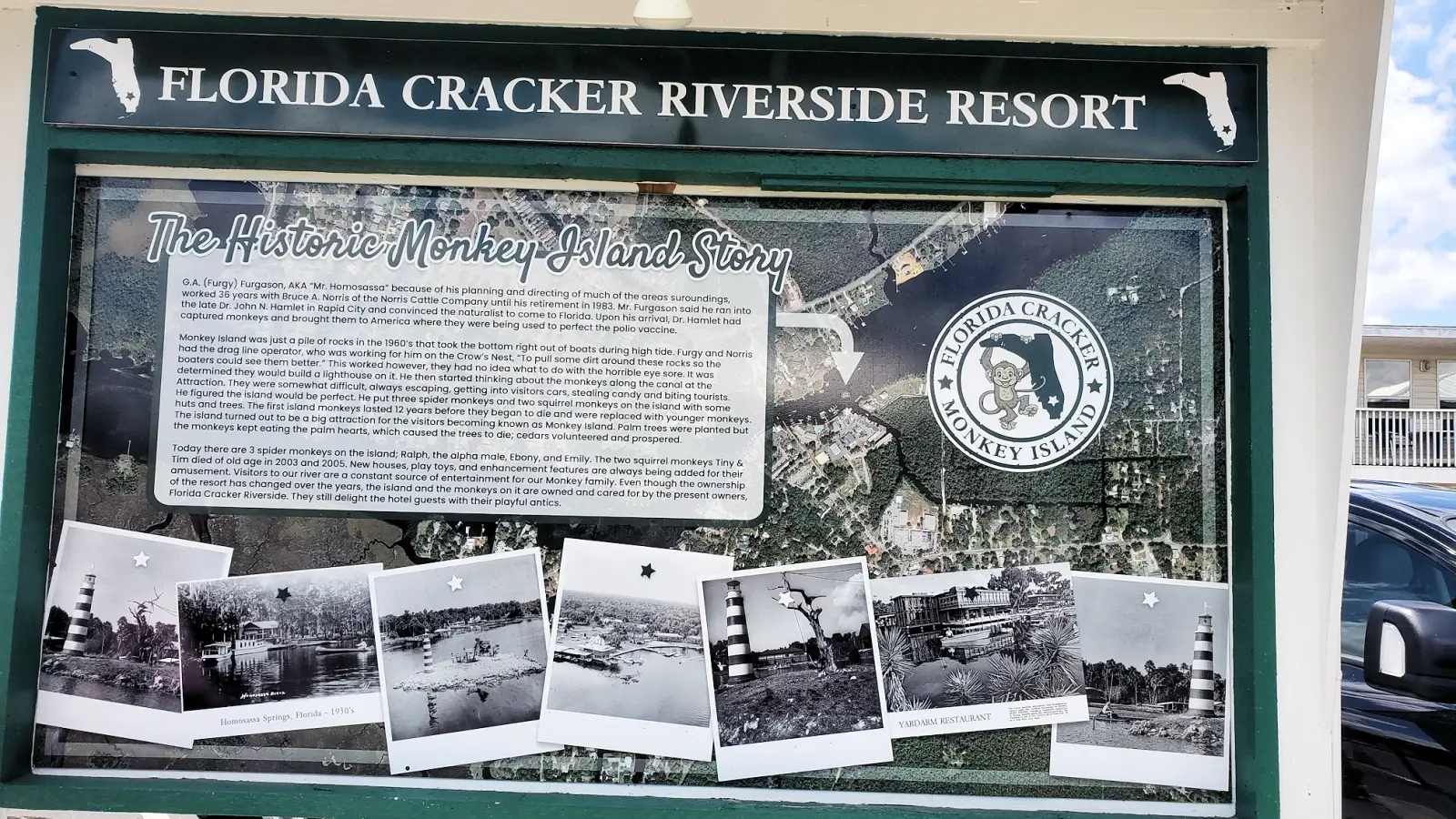 Florida Cracker Riverside Resort's Monkey Island