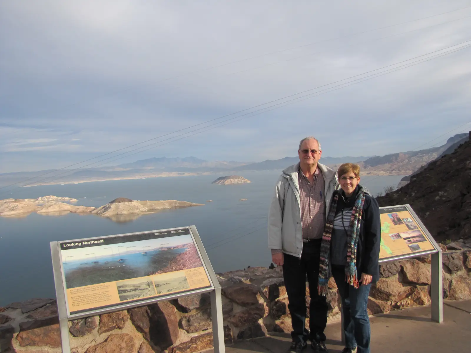 View of Lake Mead.