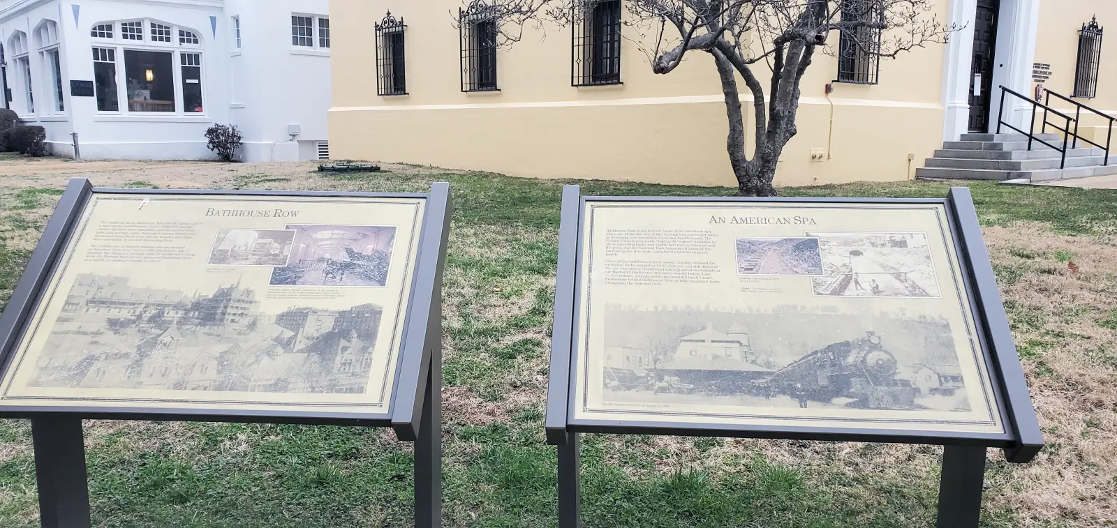 More information on the bathhouses
