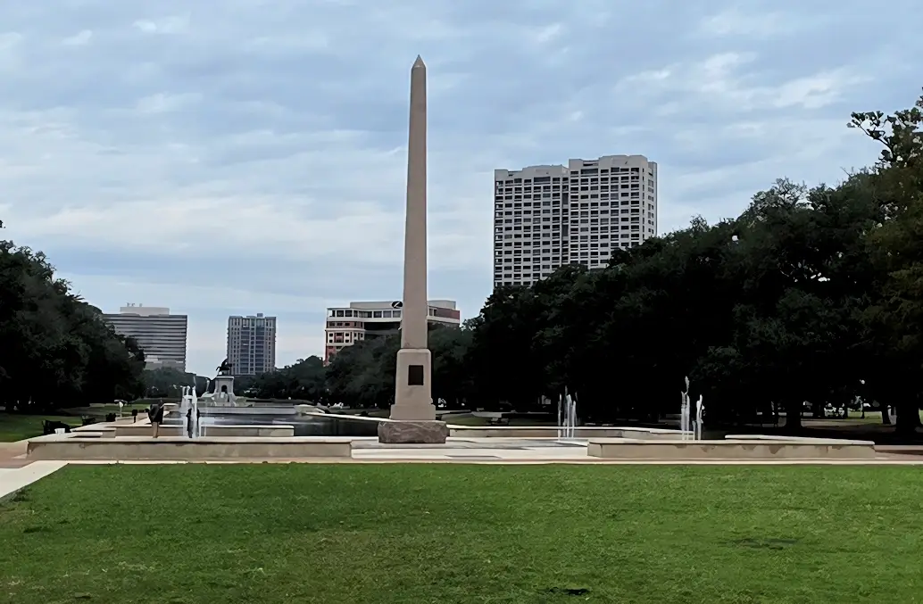 Pioneer Memorial Obelisk at Hermann Park
