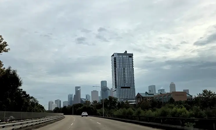 The Houston skyline