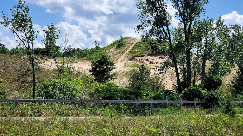 Mount Tom sand dune at Indiana Dunes National Park