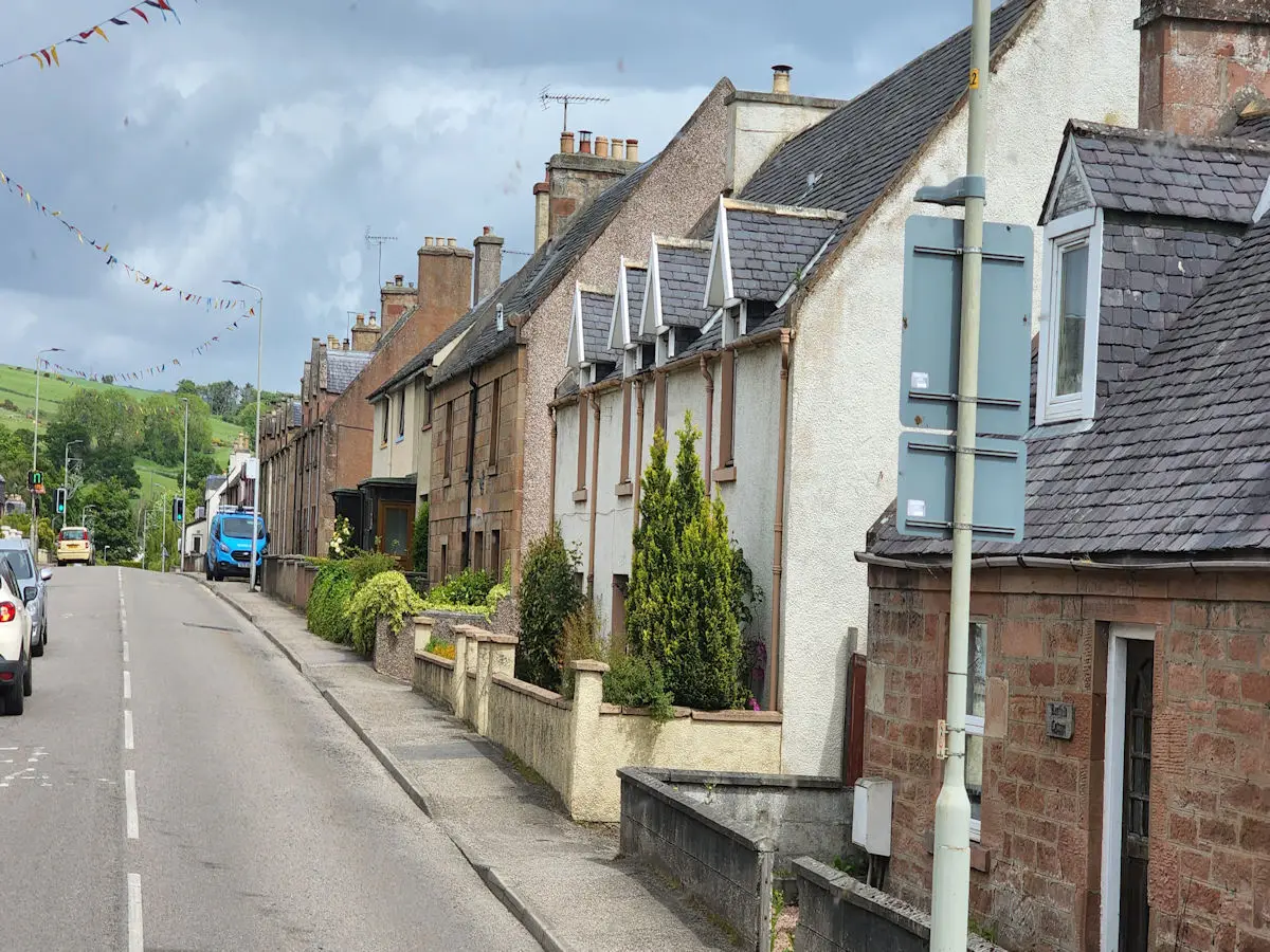 The town of Invergordon