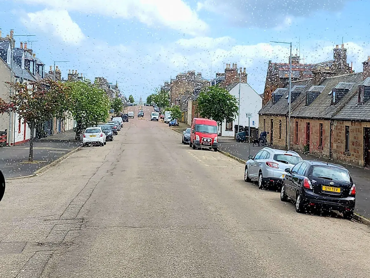 The town of Invergordon