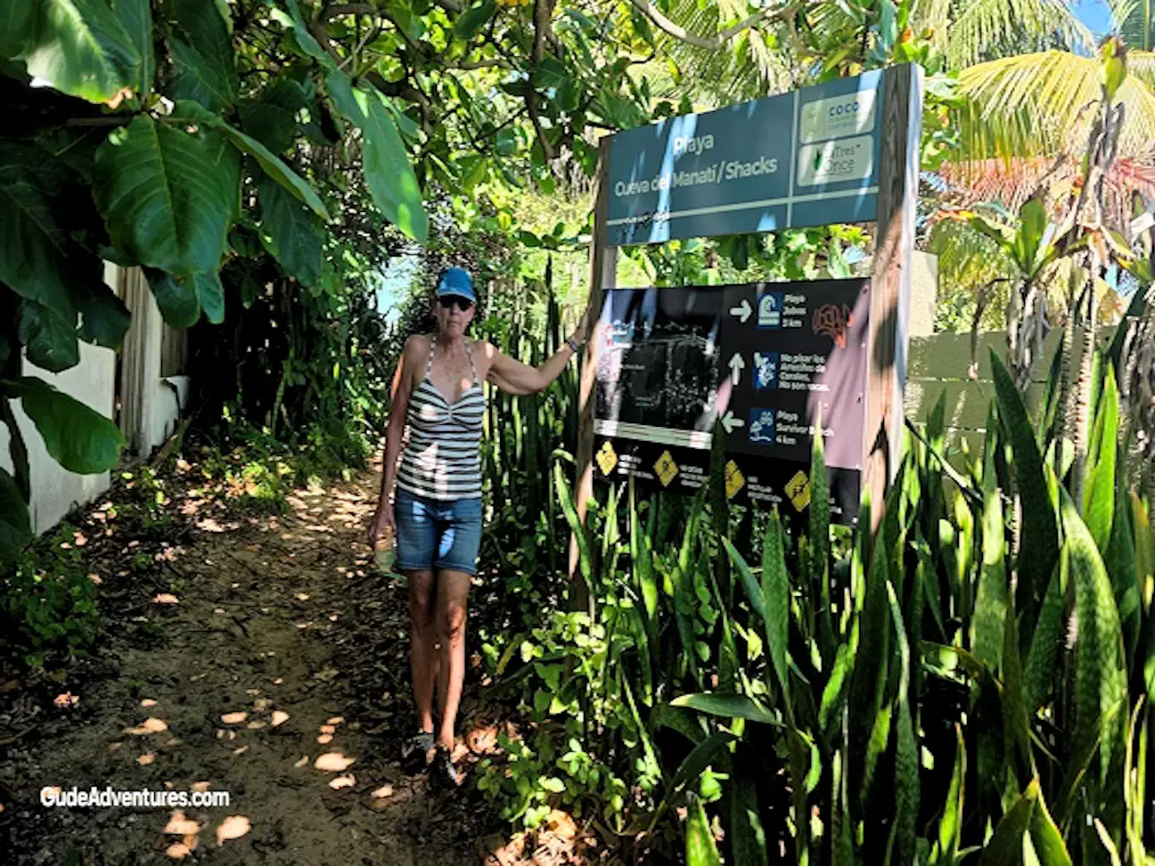 Entrance to Shacks Beach