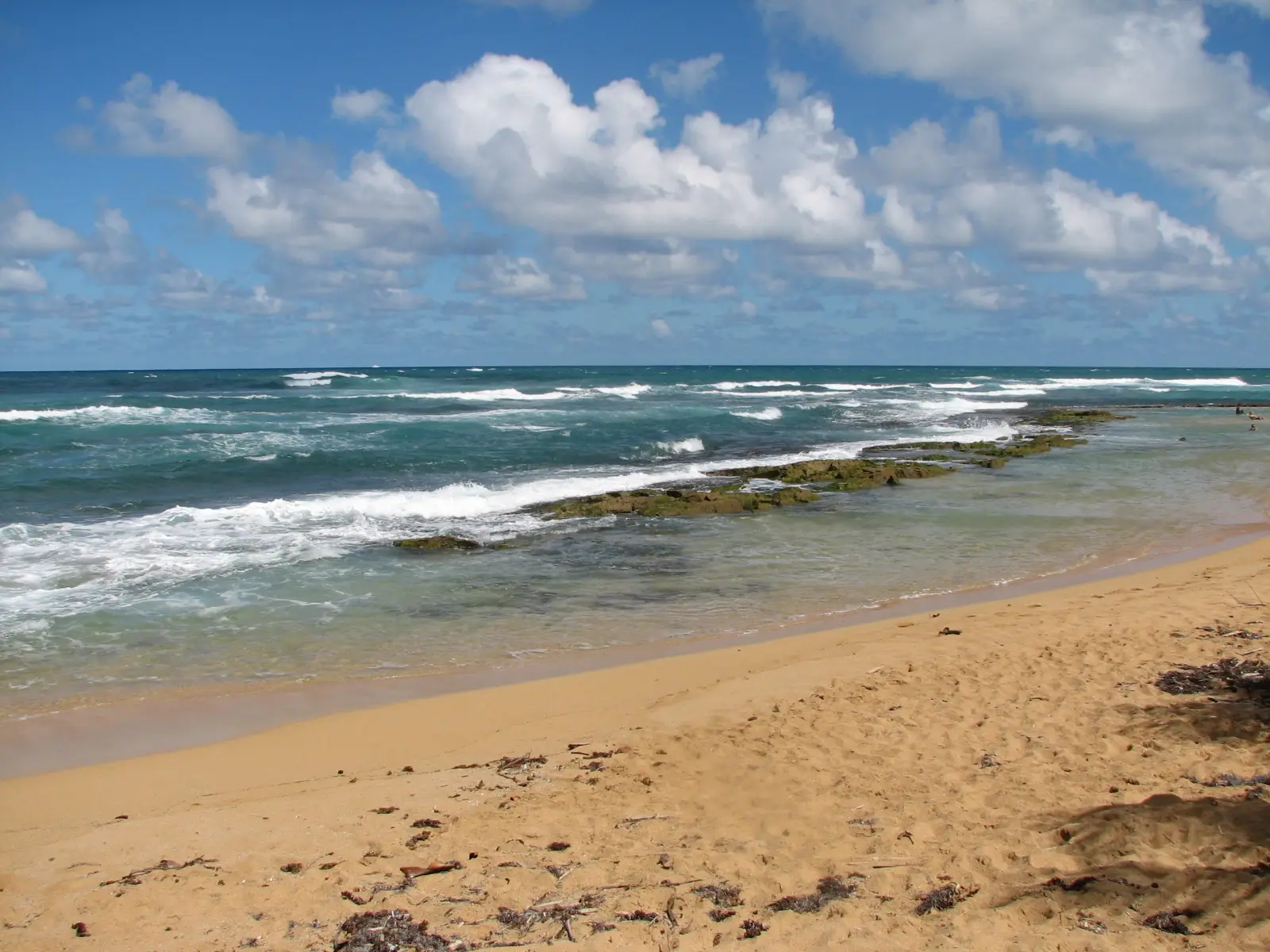 The beach at Pinones.