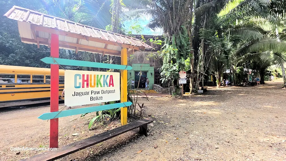 Entrance to the Chukka Jaguar Paw Outpost