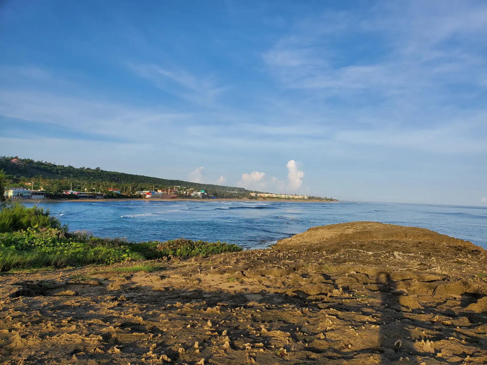 View of the coast from Pozo de Jancito