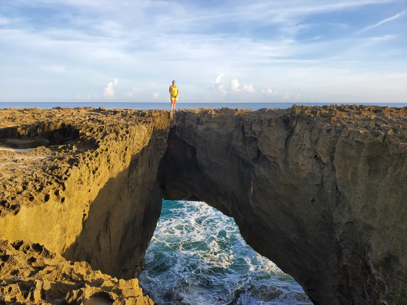 Pozo de Jancito natural arch