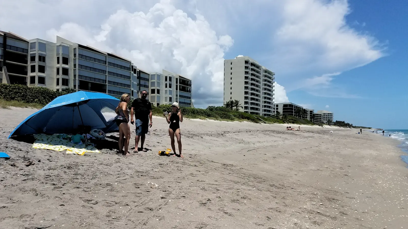 The beach at Jupiter Inlet