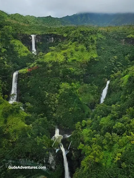Some of the other waterfalls in the valley