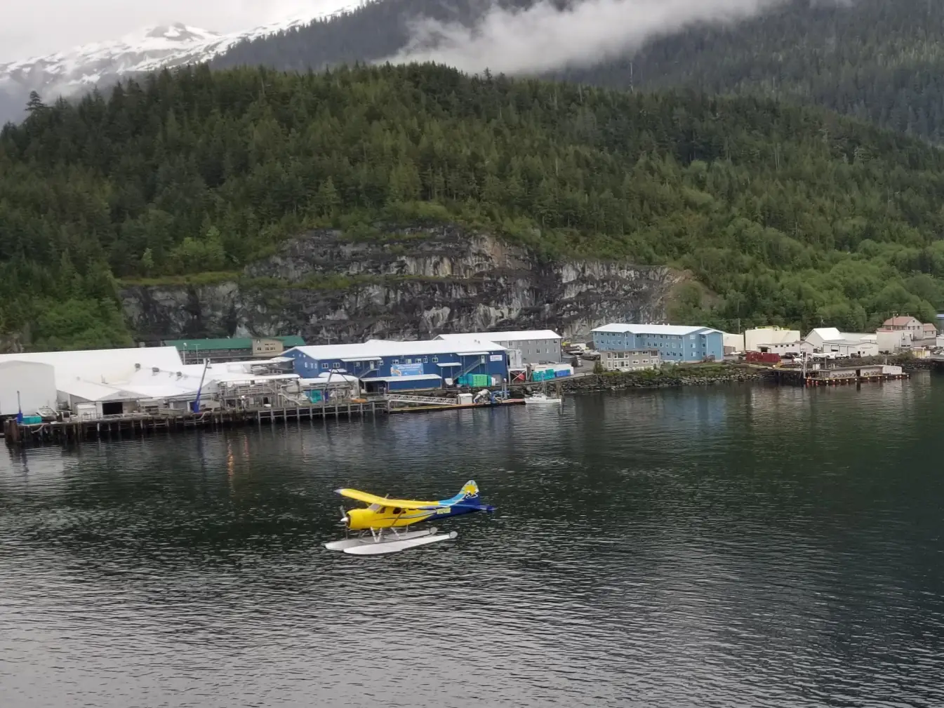 Float plane in Ketchikan