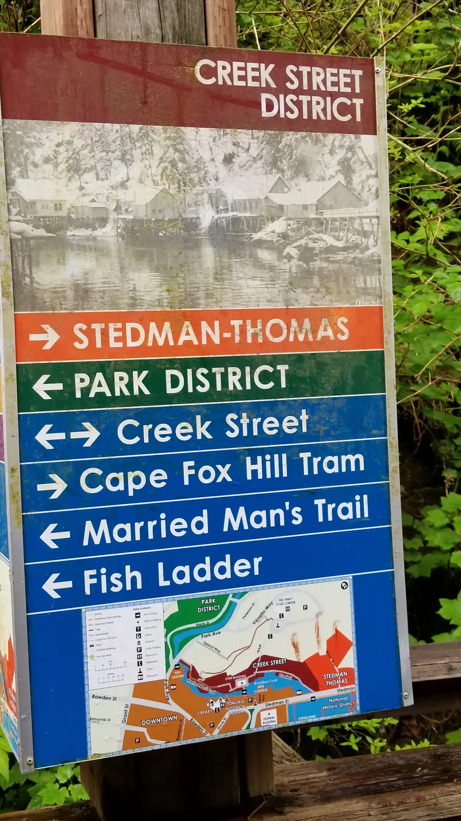 Creek Street in Ketchikan