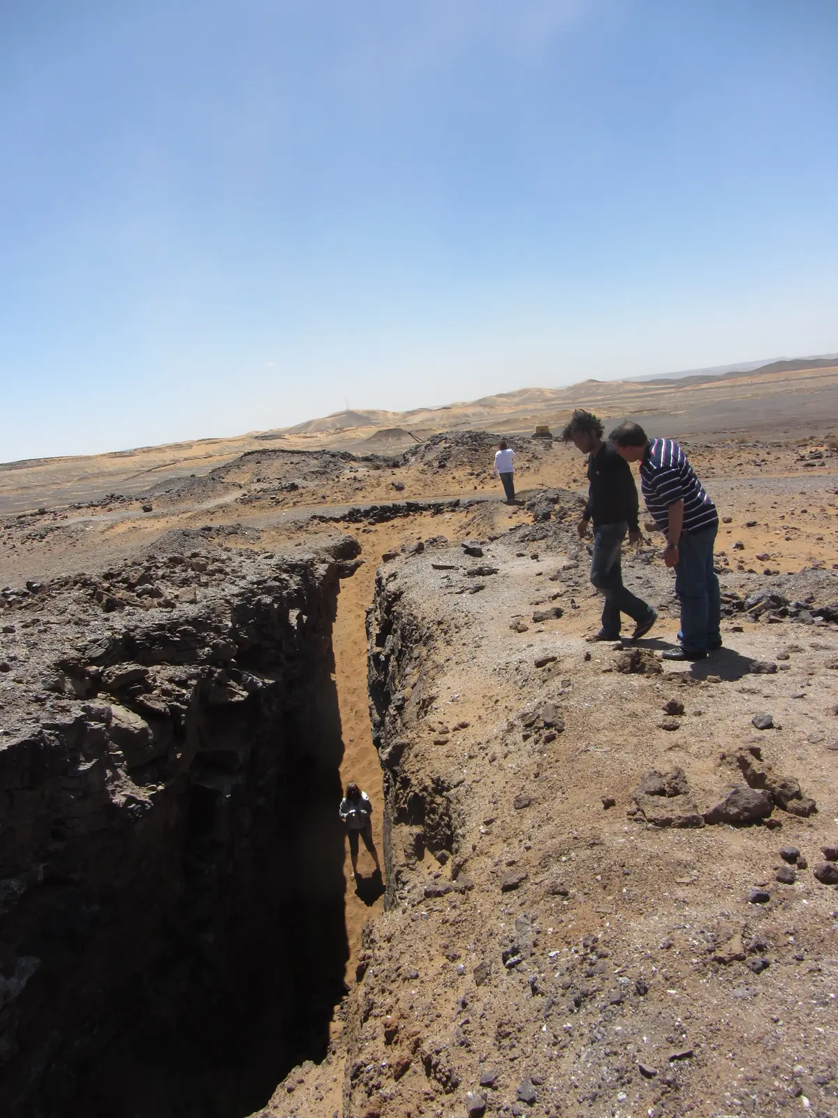 Lead mine in the desert