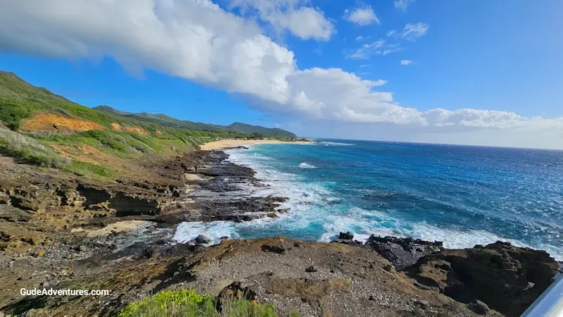 View towards Wawamulu Beach